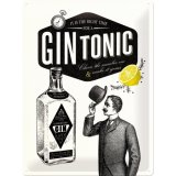 Bar skilt Gin & Tonic 30x40 cm
