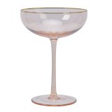 Soft Pink Coupe Champagneglas 23 cl 4-pak