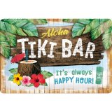 Bar skilt Tiki Bar 20x30 cm
