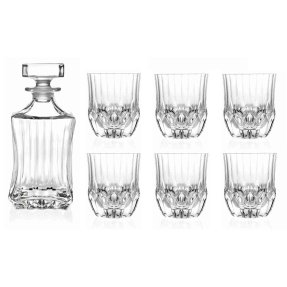 Adagio -pakken - 6 glasglas og 1 whiskykaraffel