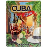 Bar skilt Cuba Libre 30x40 cm