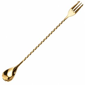 Barske med gaffel Guld 30 cm
