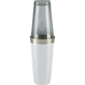 Bostonshaker hvid 83 cl