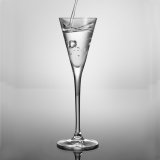 Capri Aquavit Snaps glas på fod 7 cl 2-pak