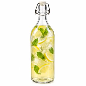 Glasflaske med patentprop 1 liter