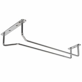 Glasreol i krom ophæng 40 cm, 2-pak