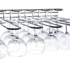 Glasstativ til vægmontering