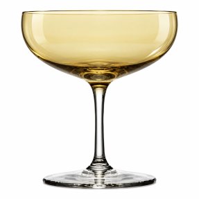 Magnor Happy Champagne glas Gul Coupe 28 cl