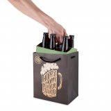 Gavepose til ølflasker - Hoppy Beerthday