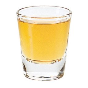 Shotglas whiskey 4,4 cl