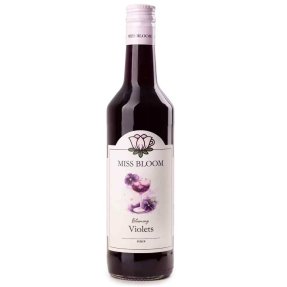 Miss Bloom Violsirup – Blomstrende violer – 50 cl