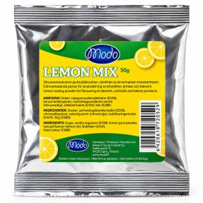 Modo Lemon Mix 50 g – Frisk citronmix til drinks og bagning m.m.