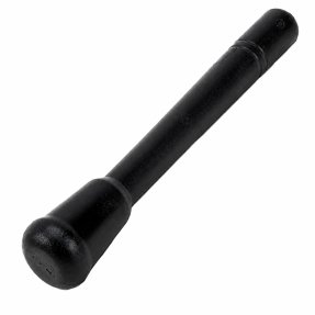 Muddler rund top 22 cm sort