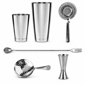 Speaky barset 5 dele i rustfrit metal