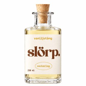 Slörp Sukkersirup Vaniljestang 25 cl