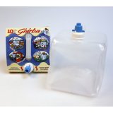 Vandflaske med hane foldbar 10 liter