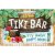 Bar skilt Tiki Bar 20x30 cm