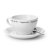 Barista Cappuccinokop med underkop 2-pak