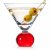 Cocktailglas Spice rød 20 cl
