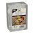 Finger food gaffel plast 10 cm glasklar 50-pakning