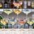 Magnor Happy Champagne glas Grøn Coupe 28 cl