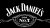 Jack Daniels highballglas - sort logo