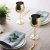 Guldglas vinglas - Cocktailglas i guld 50 cl 2-pakning