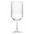 Øl glas / Vinglas Crystal i plast 30 cl