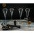 Open Up Champagneglas 20 cl med guldkant 4-pak Chef & Sommelier