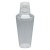 Tredelt cocktailshaker plast, transparent