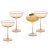 Soft Pink Coupe Champagneglas 23 cl 4-pak