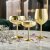 Guldglas champagne glas - Cocktailglas i guld 18 cl
