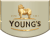 Youngs Double Chocolate Stout ølglas