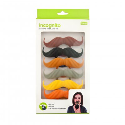 Incognito Silicon Bottle Rings 6 styk