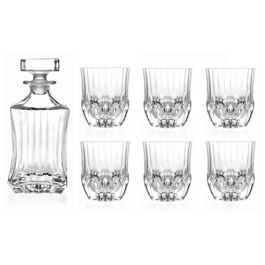Zoom billede af Adagio -pakken - 6 glasglas og 1 whiskykaraffel