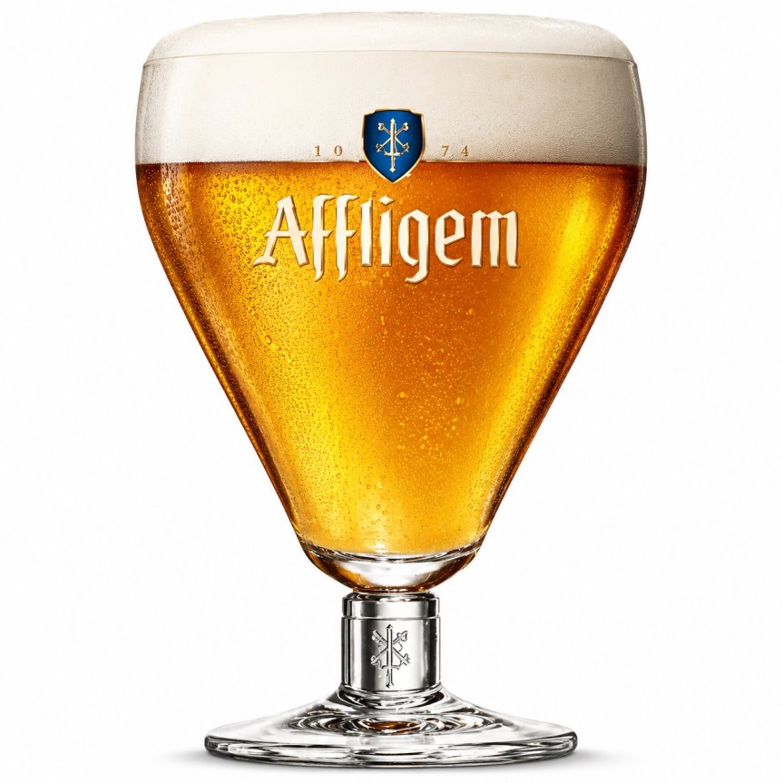 Zoom billede af Affligem ølglas 30 cl