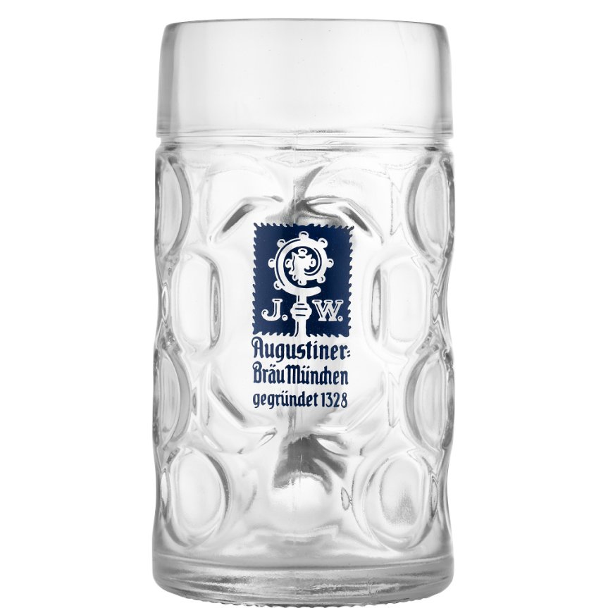 Zoom billede af Augustiner Bräu Ølkrus 1 Liter