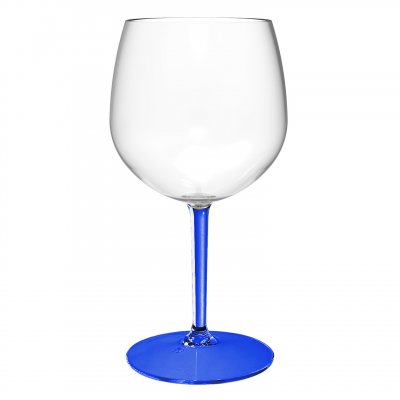 Gin & Tonic plast glas blå stilk/fod 58 cl - Tritan
