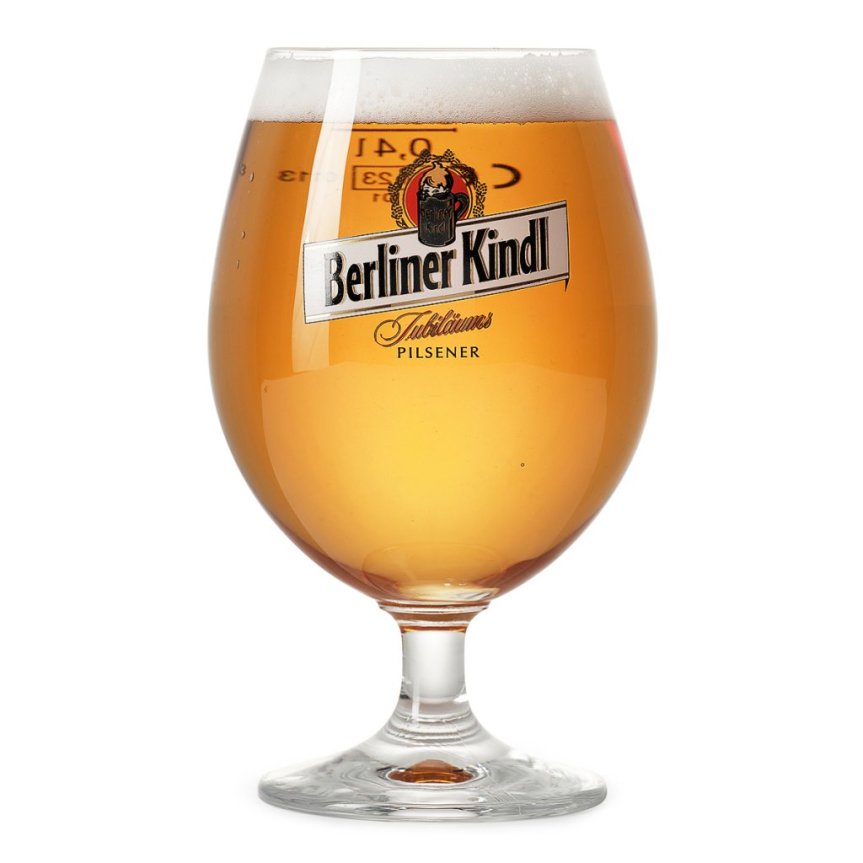 Berliner Kindl ølglas 40 cl