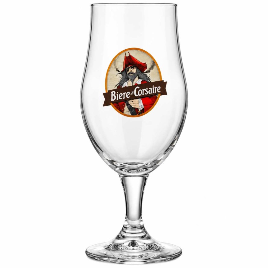 Zoom billede af Biere du Corsaire ølglas