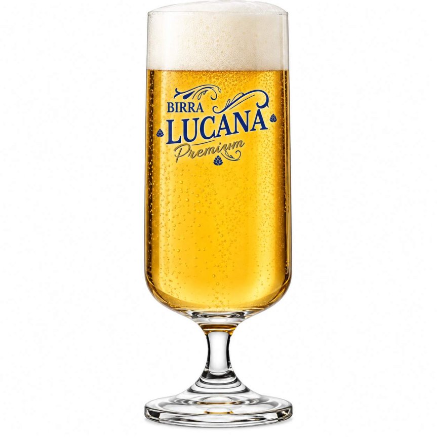 Zoom billede af Birra Lucana Ølglas 40 cl