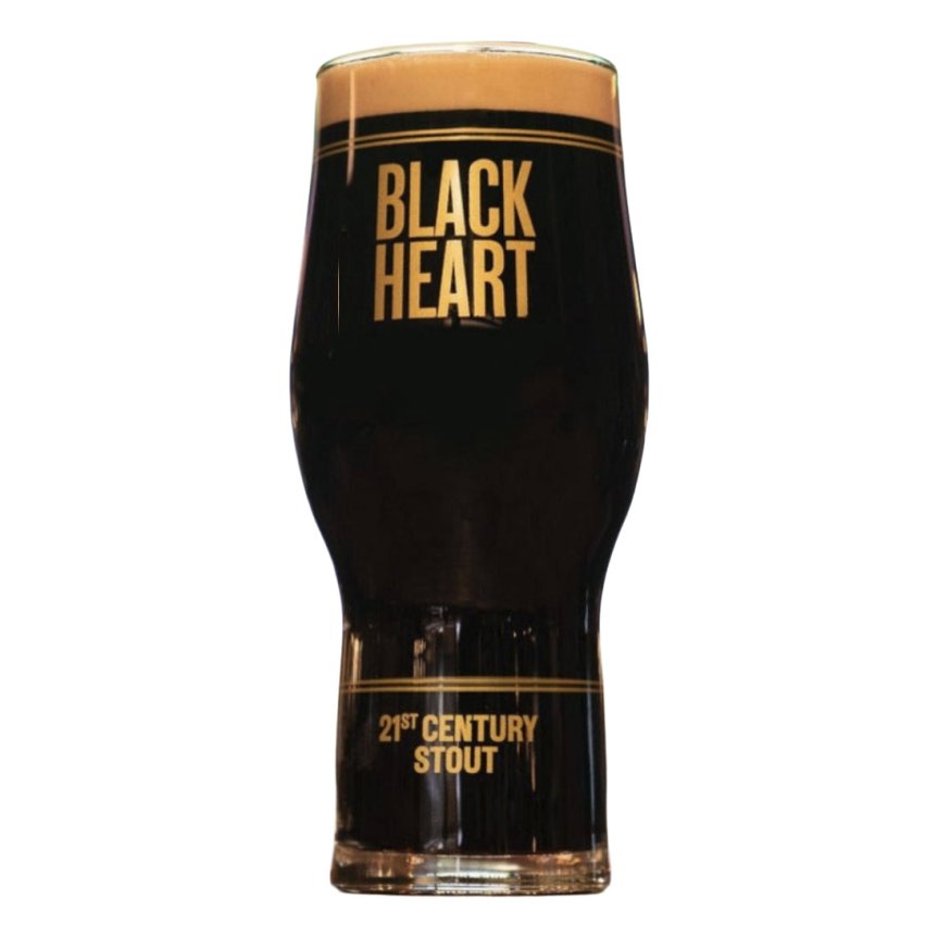 BrewDog Black Heart ølglas 1 pint