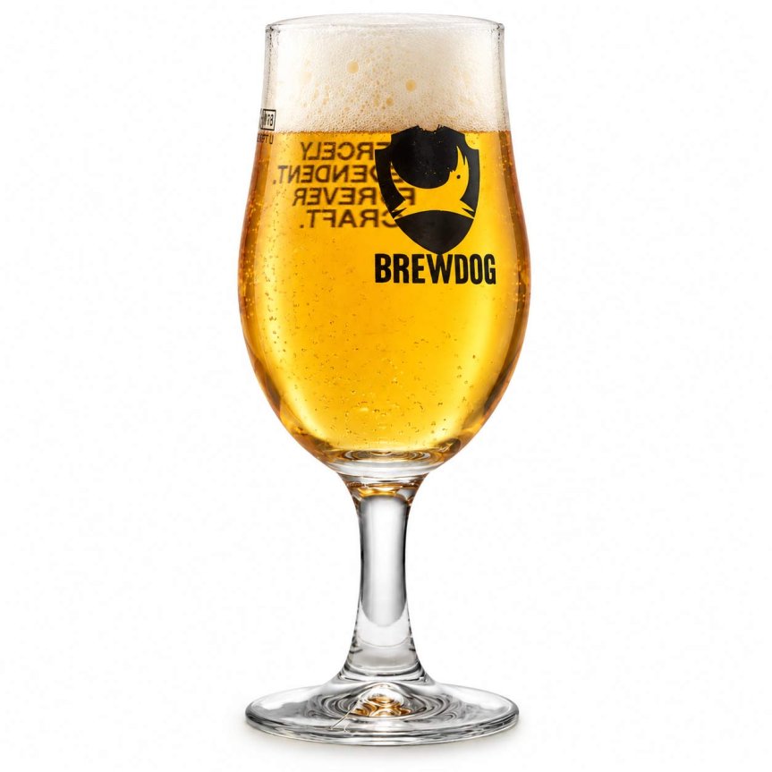 Zoom billede af Brewdog ølglas 2/3 pint