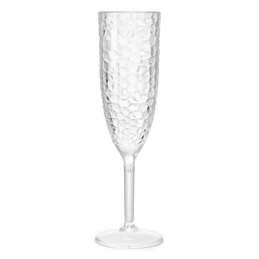 Champagneglas Bubble i plast 22,5 cl