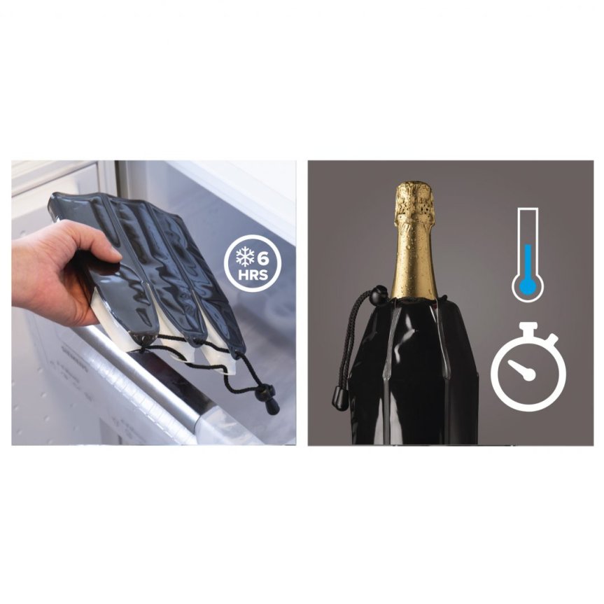 Zoom billede af Aktiv champagnekøler platin