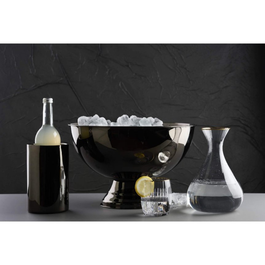 Champagnekøler gun metal sort 10 L