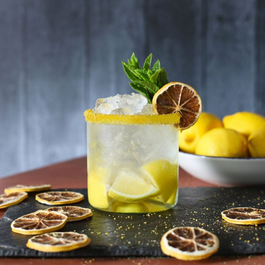 Cocktailrimmer citron 100 gram