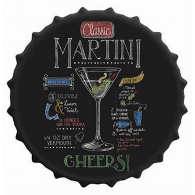 Bar skilt Classic Martini 40 cm