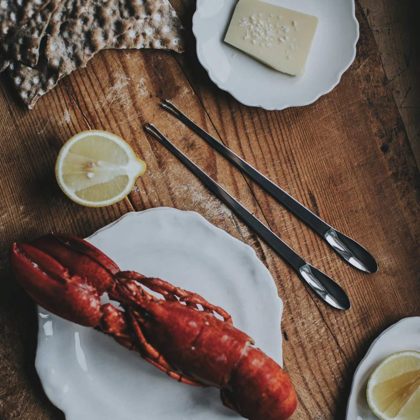 Classic skaldyrsgafler 24,5 cm – 6-pak