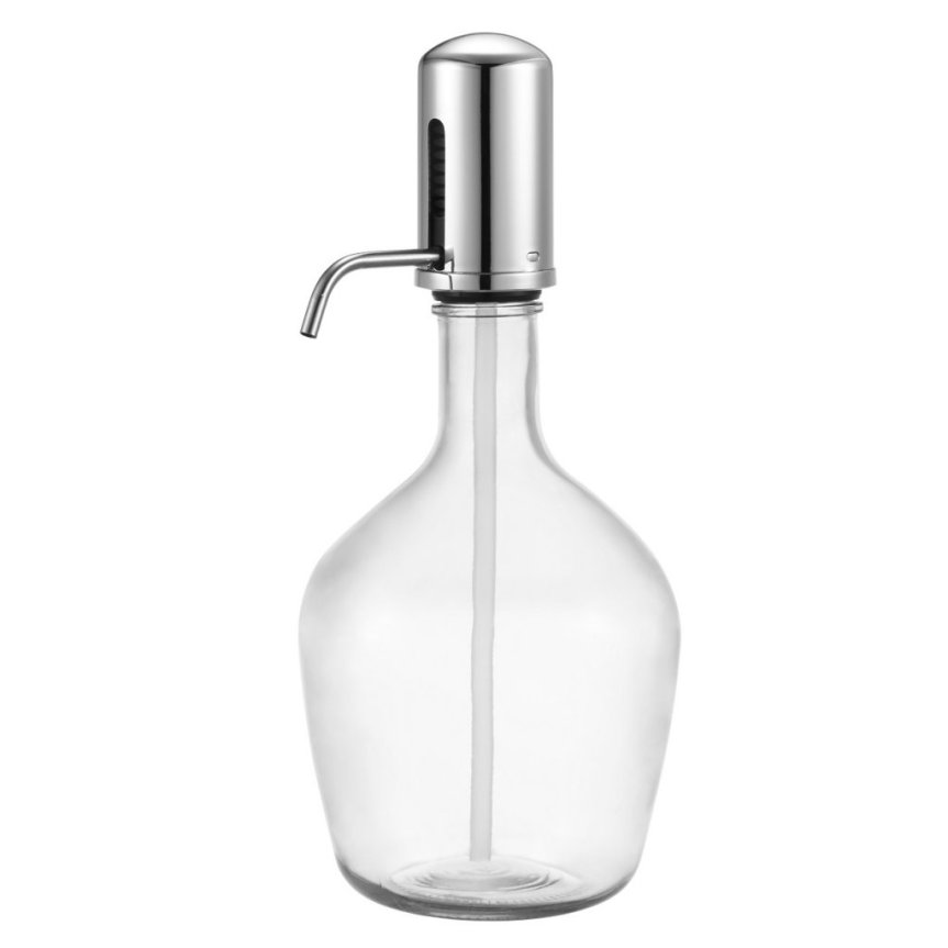 Drikkevareautomat i glas med pump 3,5 liter